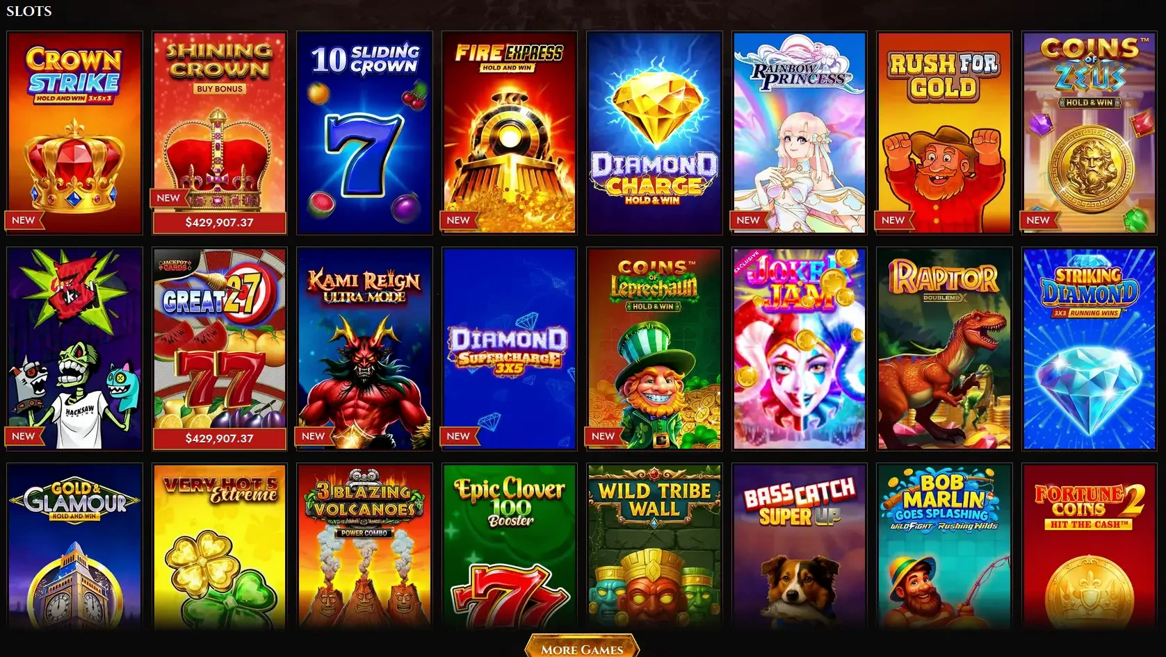 Pino Casino uitbetalingen en bonussen